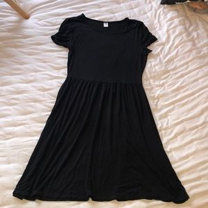 Old Navy Black T-Short dress